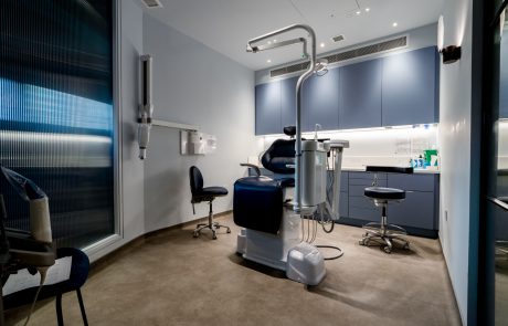 white and co battersea dental surgery blue and white